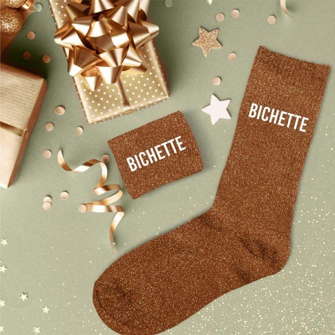 Chaussettes paillette Bichette